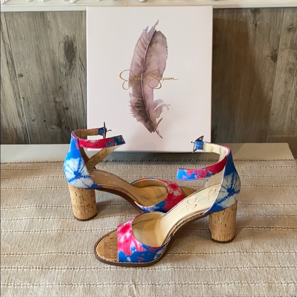 jessica simpson tie dye shoes